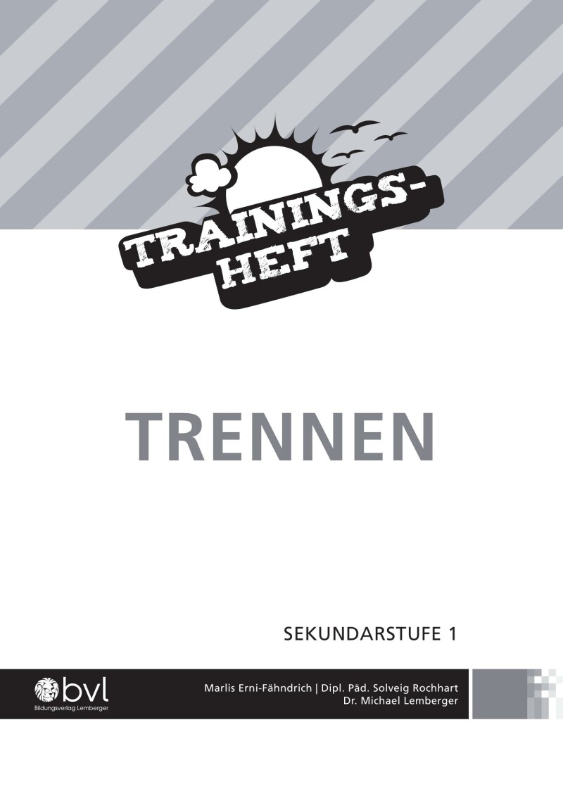 Genial! Deutsch – Trainingsheft Trennen – Sek 1