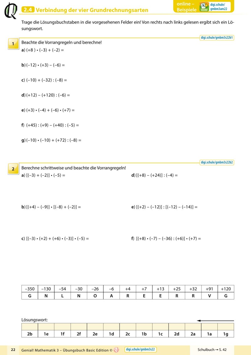 Genial! Mathematik 3 IKT – Übungsteil Basic + Master Edition v3.3