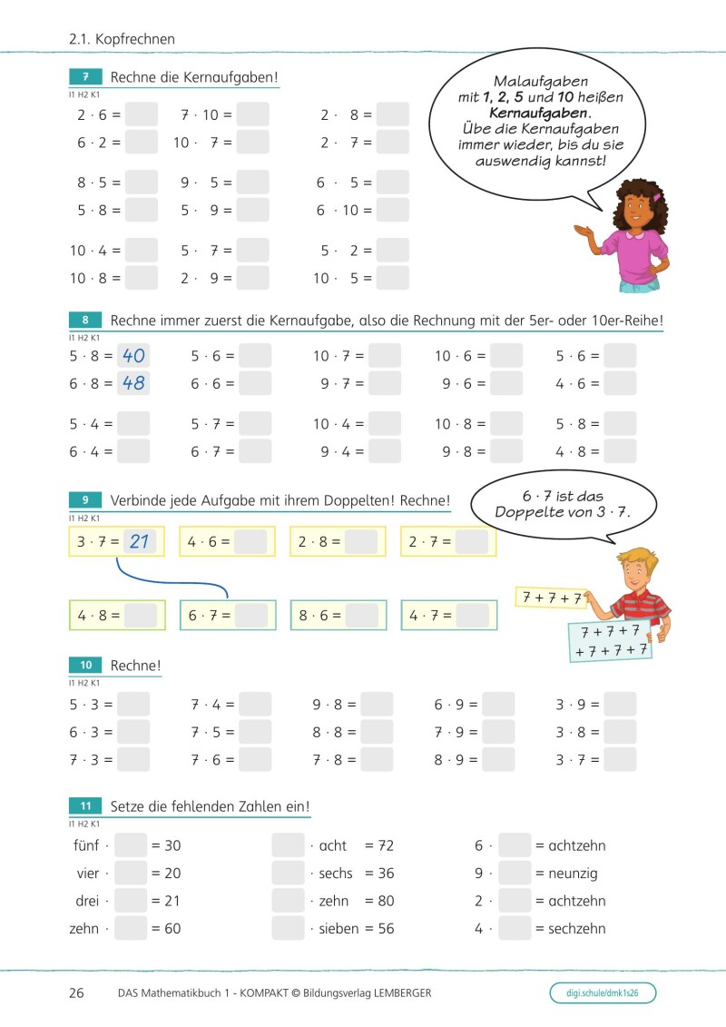 DAS Mathematikbuch 1 - KOMPAKT: Grundkompetenzen-Training (mit Gratis E-Book)