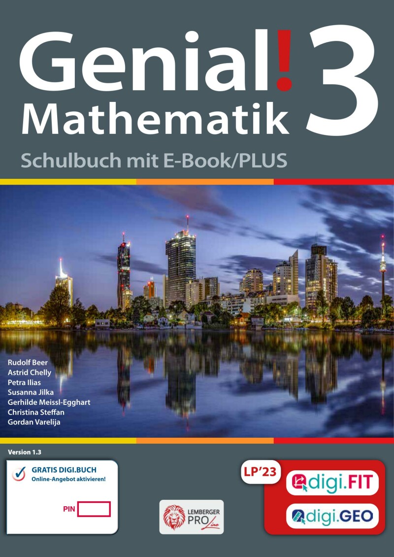 Genial! Mathematik 3 – Schulbuch IKT LP‘23 v.1.1