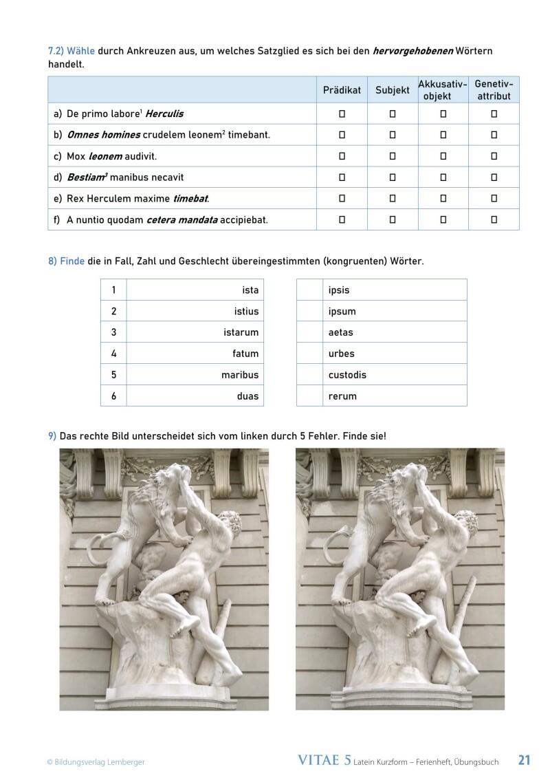 Vitae 5 / Ferienheft