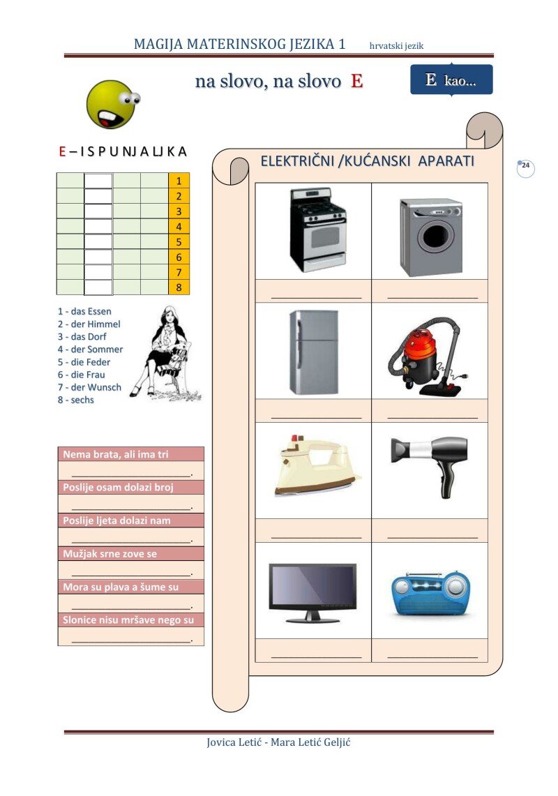MAGIJA MATERINSKOG JEZIKA 1 hrvatski - DIE MAGIE DER MUTTERSPRACHE 1 kroatisch