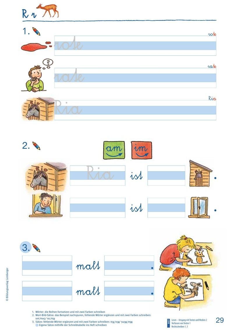 ABC der Tiere 1 – Schulbuch: Schreiblehrgang Schreibschrift LP’23 v1.1