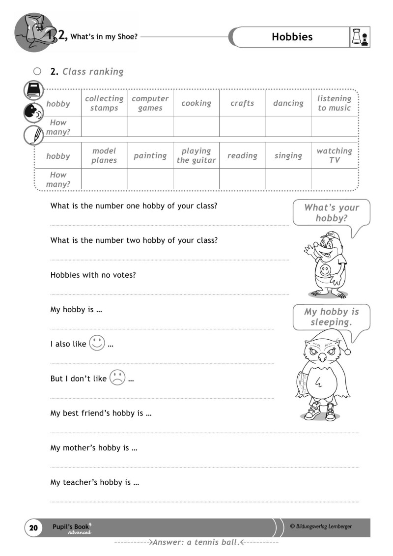 1,2, What's in my Shoe? - Pupil's Book 4 - Advanced