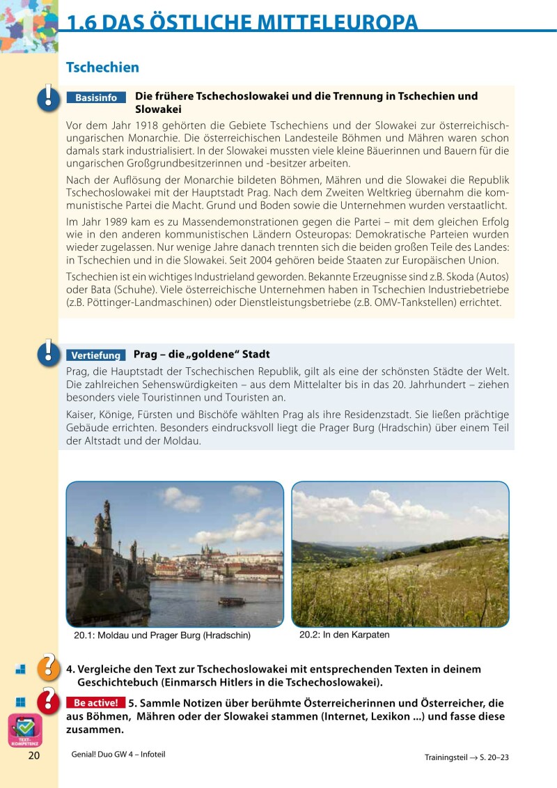 Genial! DUO Geographie/Wirtschaftskunde 4 - Info-Teil