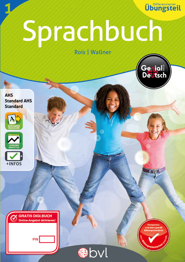 Genial! Deutsch 1 – Sprachbuch IKT / Schulbuch Differenzierter Übungsteil – Classic