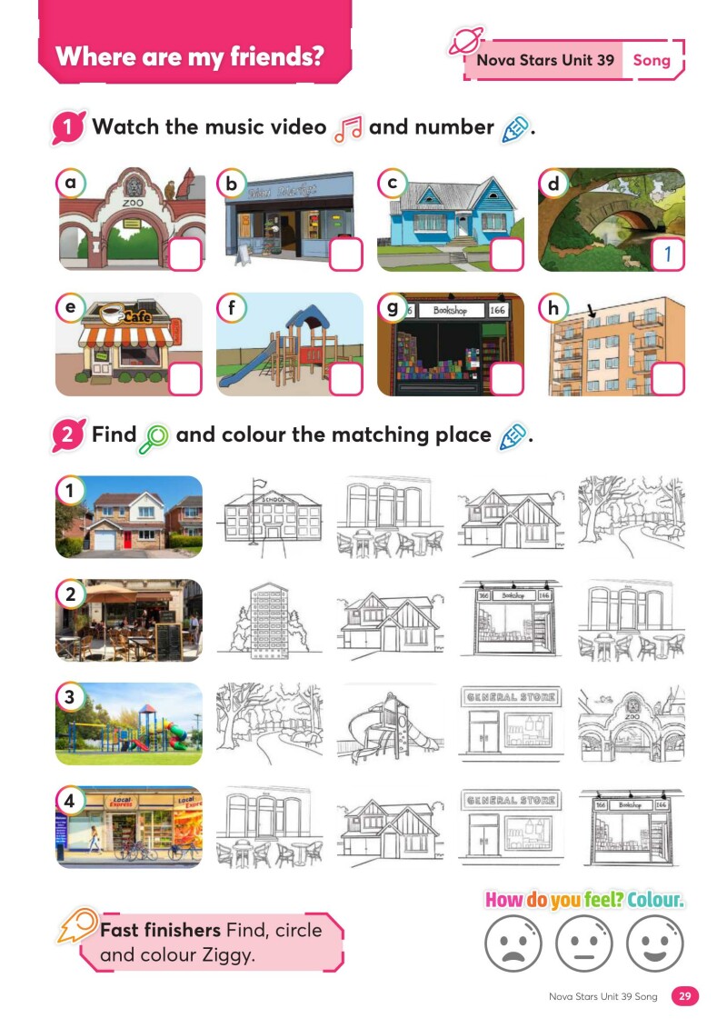 Planet Pop: Workbook 2 - Arbeitsblätter für SchülerInnen, Planet Pop - Units 30 - 58