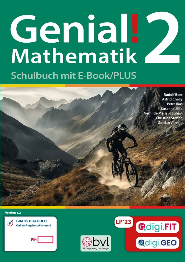 Genial! Mathematik 2 – Schulbuch IKT LP‘23 v.1.2