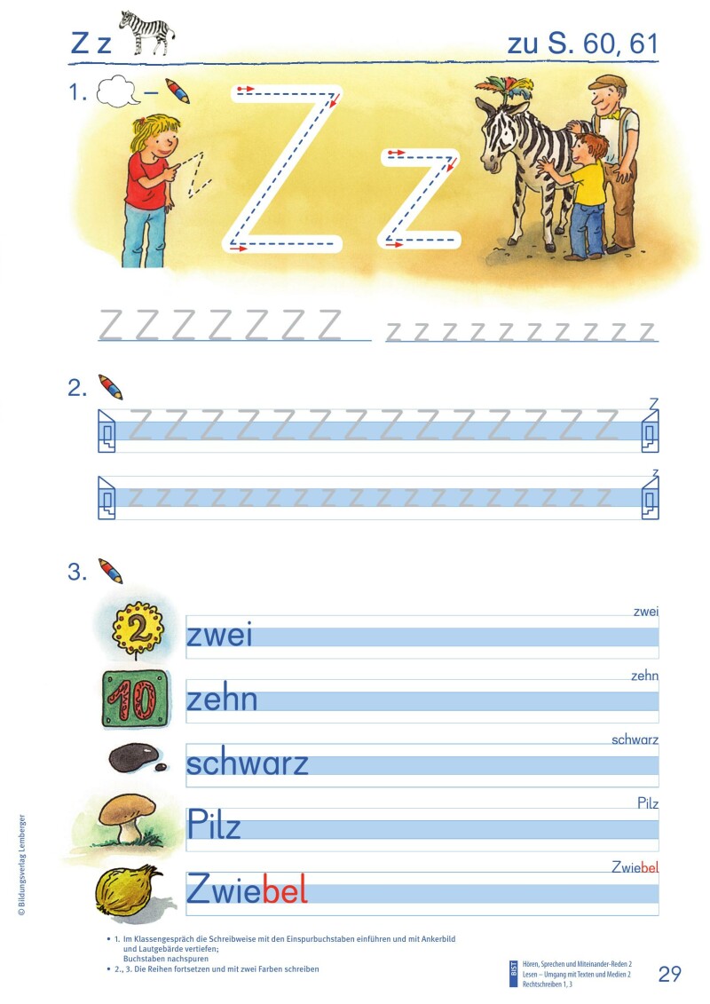 ABC der Tiere 1 - Schulbuch Kompaktausgabe: Schreiblehrgang - Teil B
