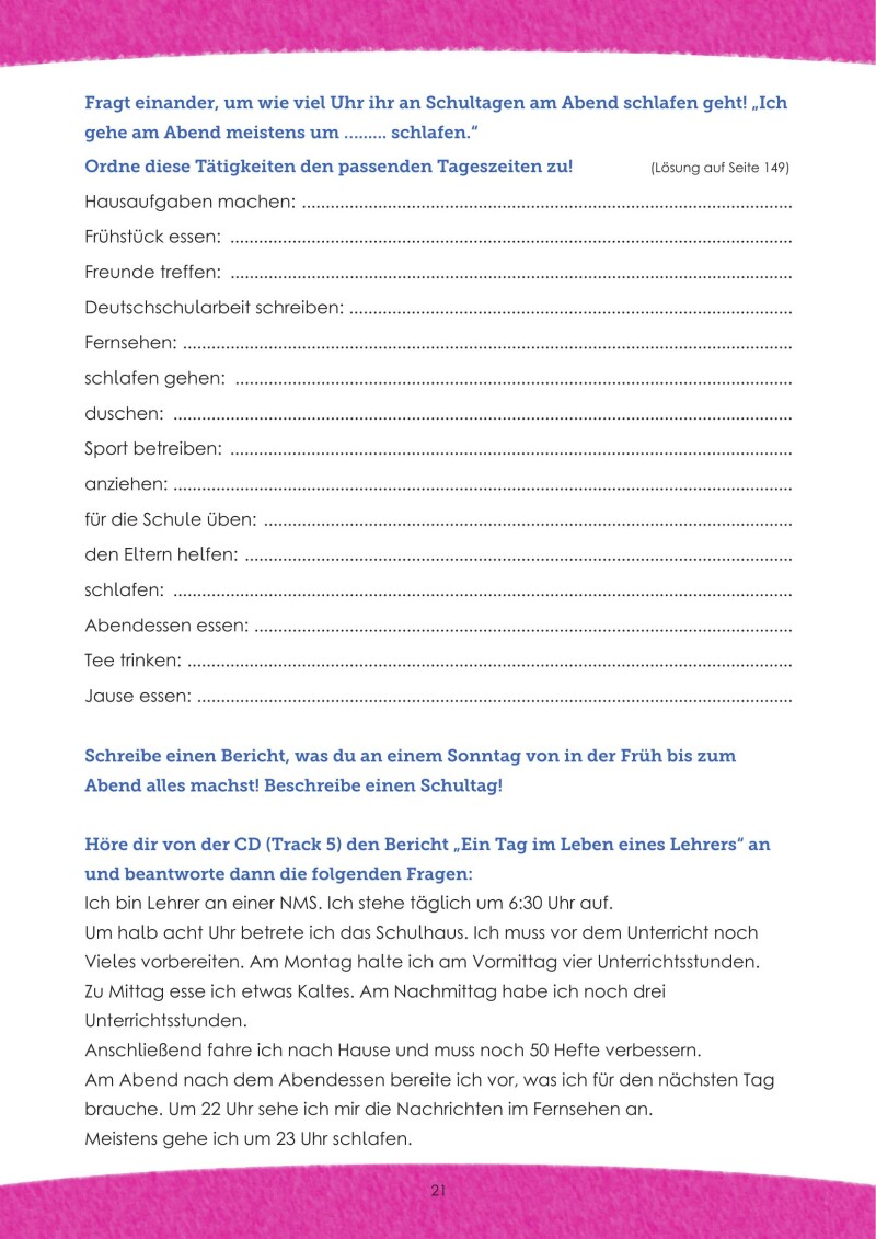 Stichwort DaZ - Lesetraining