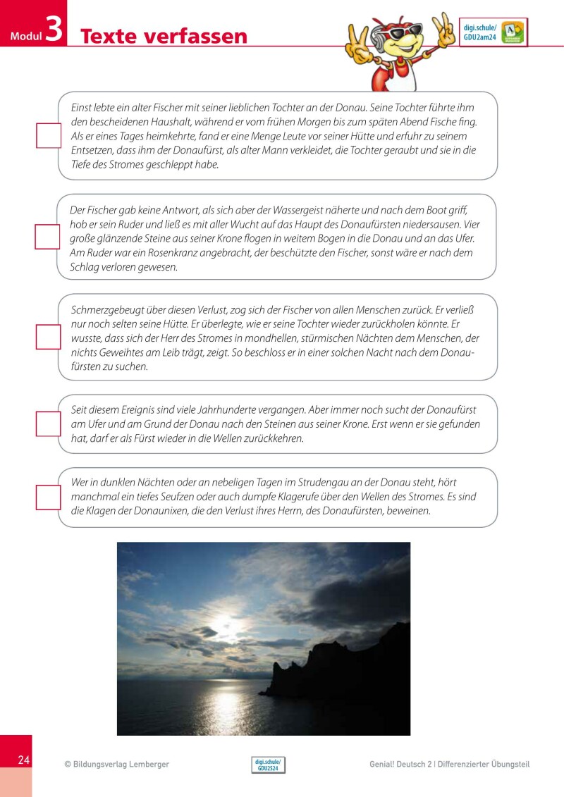 Genial! Deutsch 2 – Sprachbuch IKT / Lehrbuch Classic – Differenzierter Übungsteil