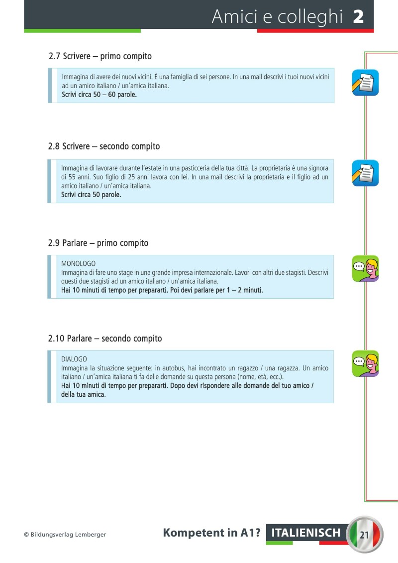 Italienisch Kompetent in A1? Arbeitsbuch inkl. Audio-CD