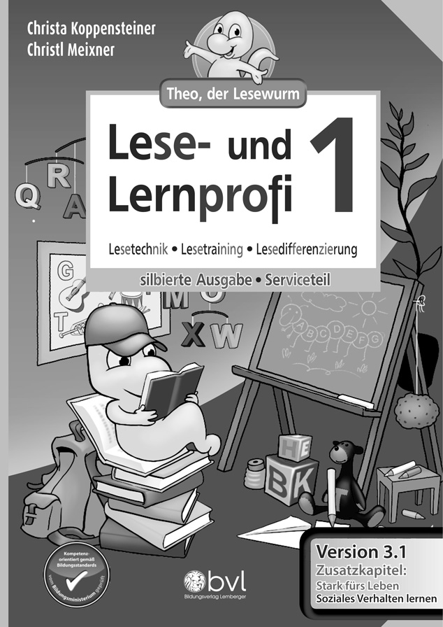 Lese- und Lernprofi 1 - Schulbuch Silbierte Ausgabe Version 3.1_Serviceteil