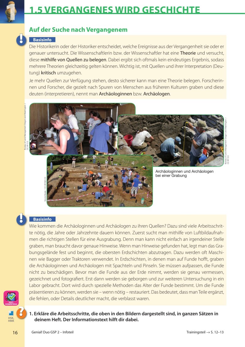 Genial! DUO Geschichte 2 - Info-Teil