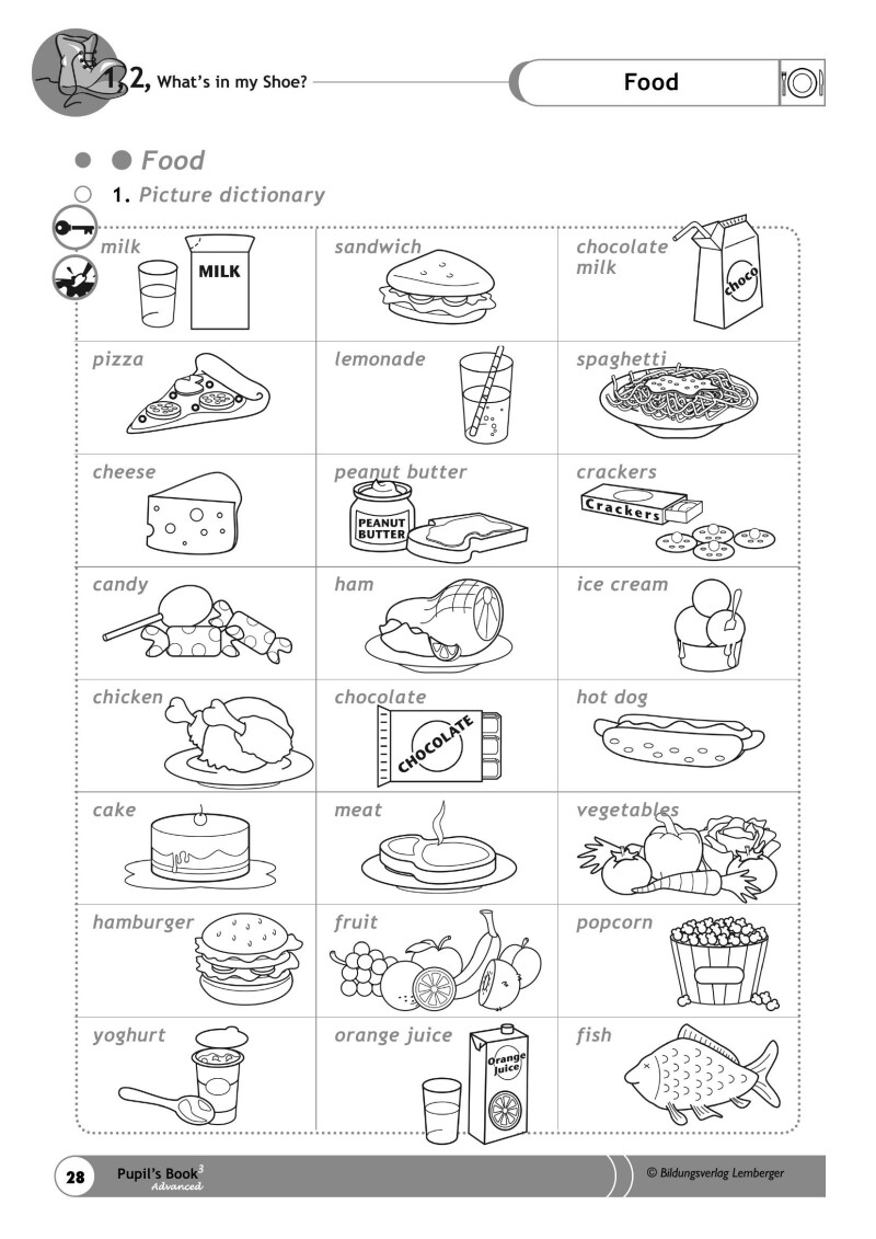 1,2, What‘s in my Shoe? – Pupil‘s Book 3 – Advanced