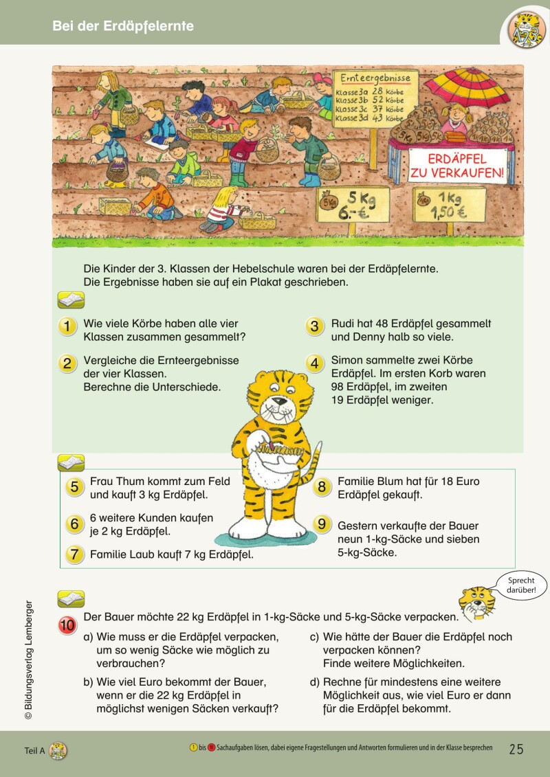 Mathetiger 3 - Schulbuch (SET, 2-teilig)
