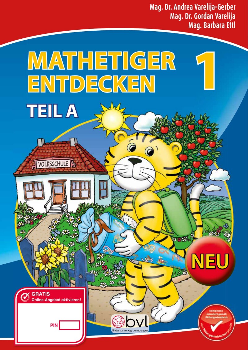 Mathetiger 1 NEU – Schulbuch (SET, 2-teilig) – Classic