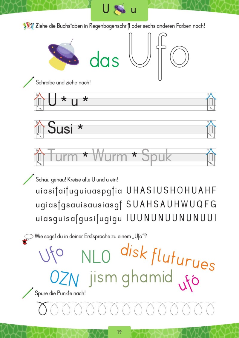 Buchstabenwelt - Arbeitsmaterial für Deutsch als Zweitsprache für die 1. und 2. Klasse Volksschule