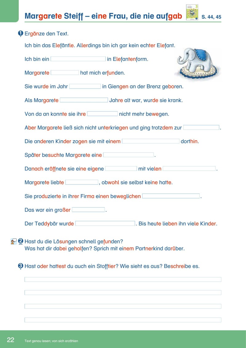 ABC der Tiere 3 – Schulbuch: Lesebuch mit Silbenschrift_Arbeitsheft_LP’23
