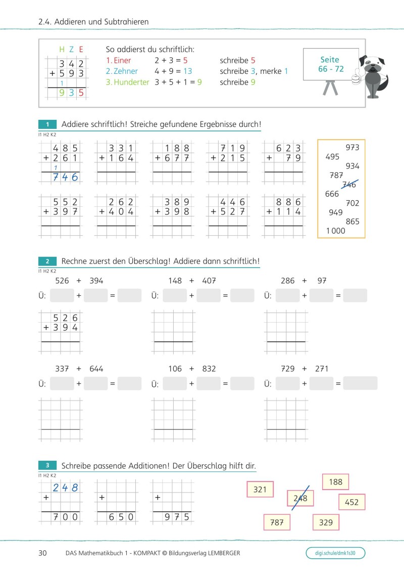 DAS Mathematikbuch 1 - KOMPAKT: Grundkompetenzen-Training (mit Gratis E-Book)