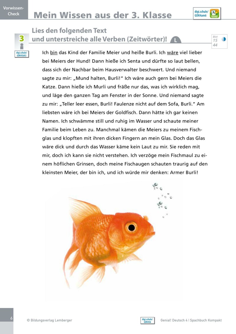 Genial! Deutsch 4 – Sprachbuch Kompakt IKT_Version 1.2: Schulbuch mit E-Book für das Leistungsniveau ”Standard”