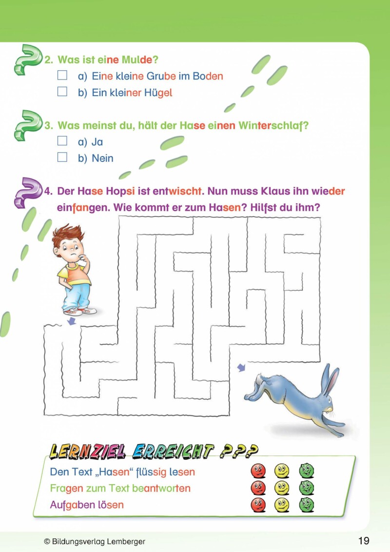 Ich kann's! - Ferien-Trainings-Heft Deutsch 1 mit Lösungen