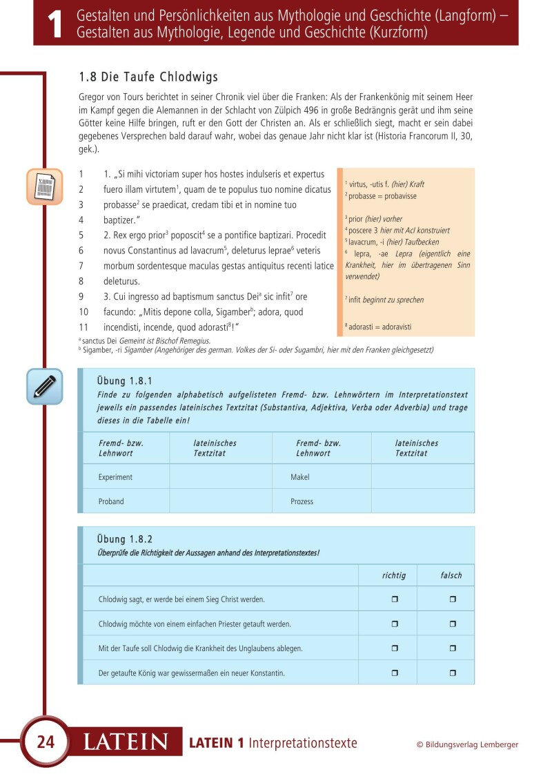 Vitae / Interpretationstexte 1