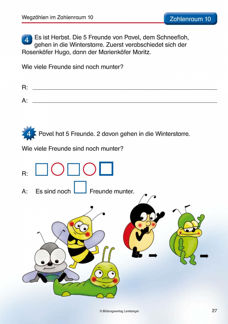 Mathetiger & Friends: Paolo, Felix, Lilli und du - Lustige Rechengeschichten mit kleinen Tieren