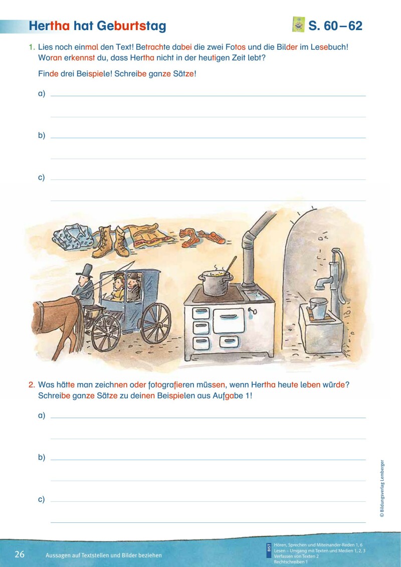 ABC der Tiere 3 - Schulbuch: Lesebuch NEU - Arbeitsheft - Silbenausgabe