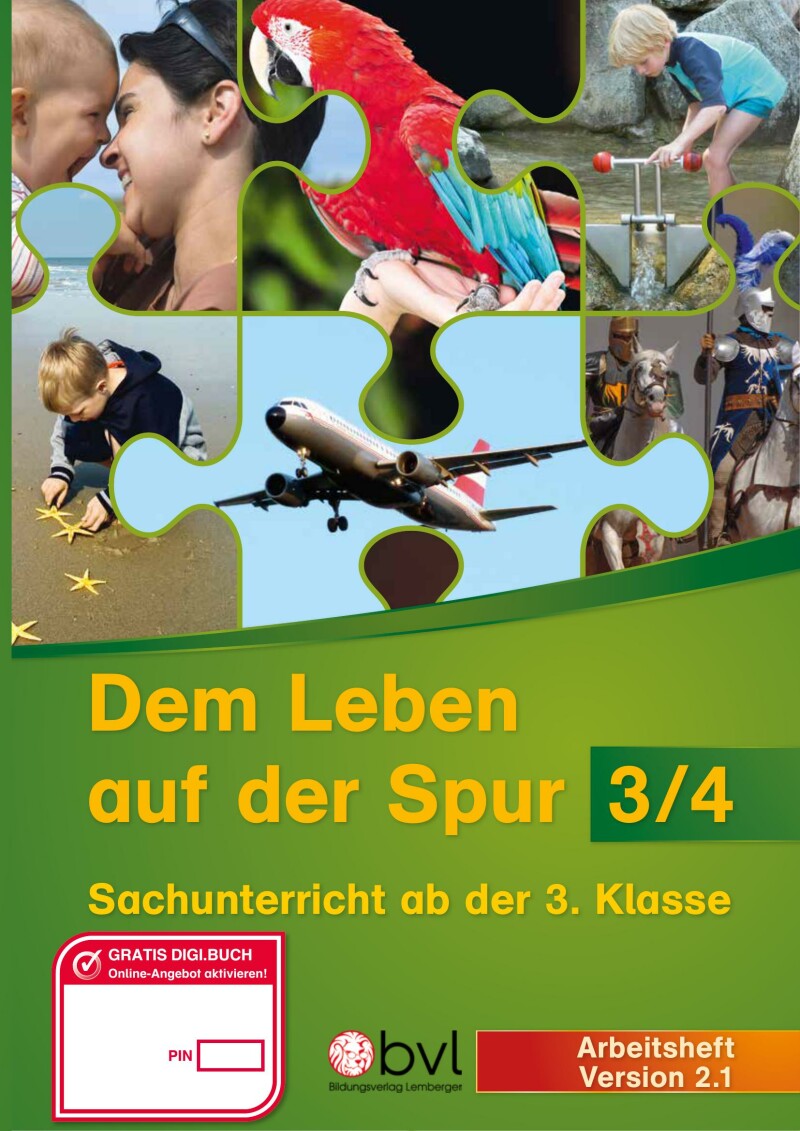 Dem Leben auf der Spur 3/4, Arbeitsheft v2.1