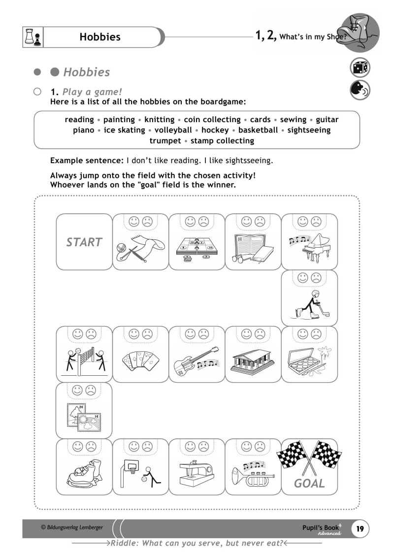 1,2, What's in my Shoe? - Pupil's Book 4 - Advanced