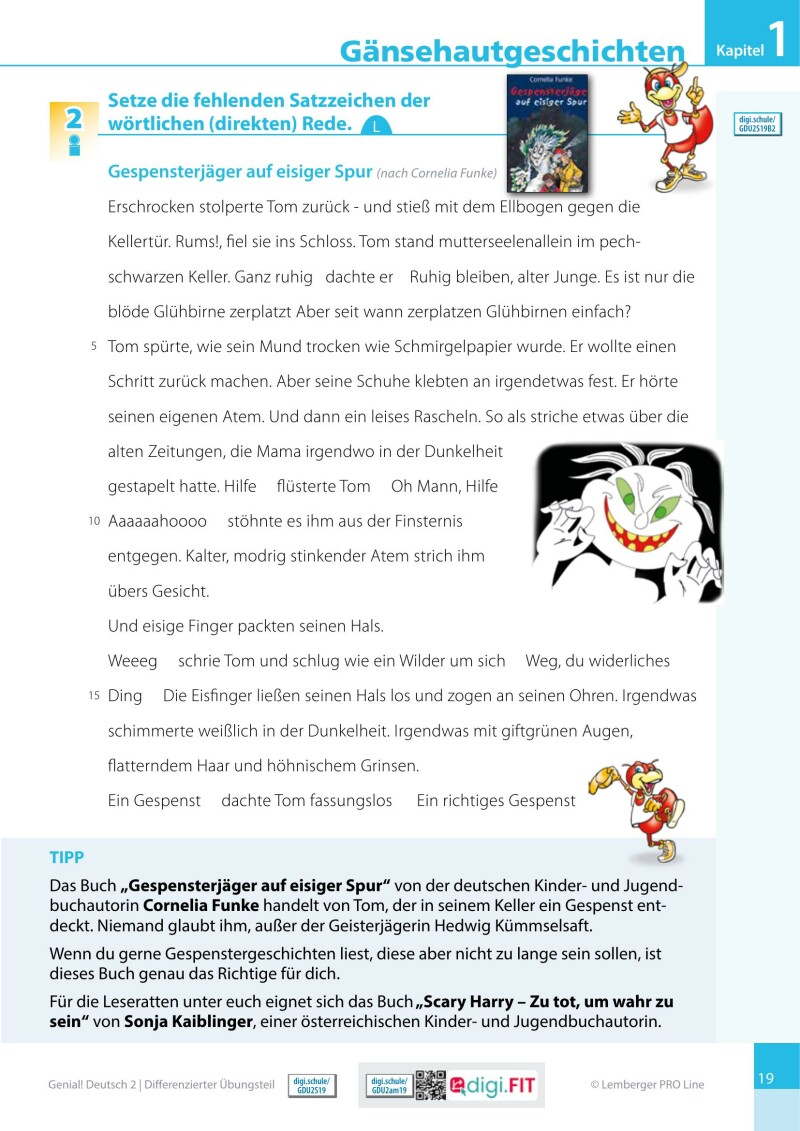 Genial! Deutsch 2 – Sprachbuch IKT LP’23 v.1.2 / Differenzierter Übungsteil