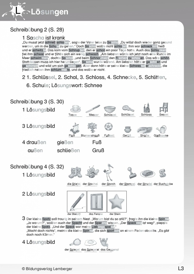 Ich kann's! - Ferien-Trainings-Heft Deutsch 1 mit Lösungen