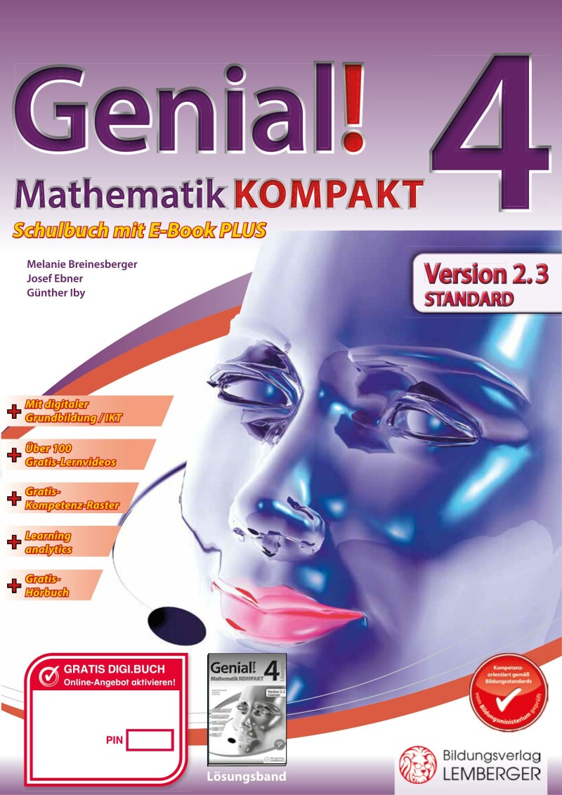 Genial! Mathematik Kompakt 4 IKT v2.2