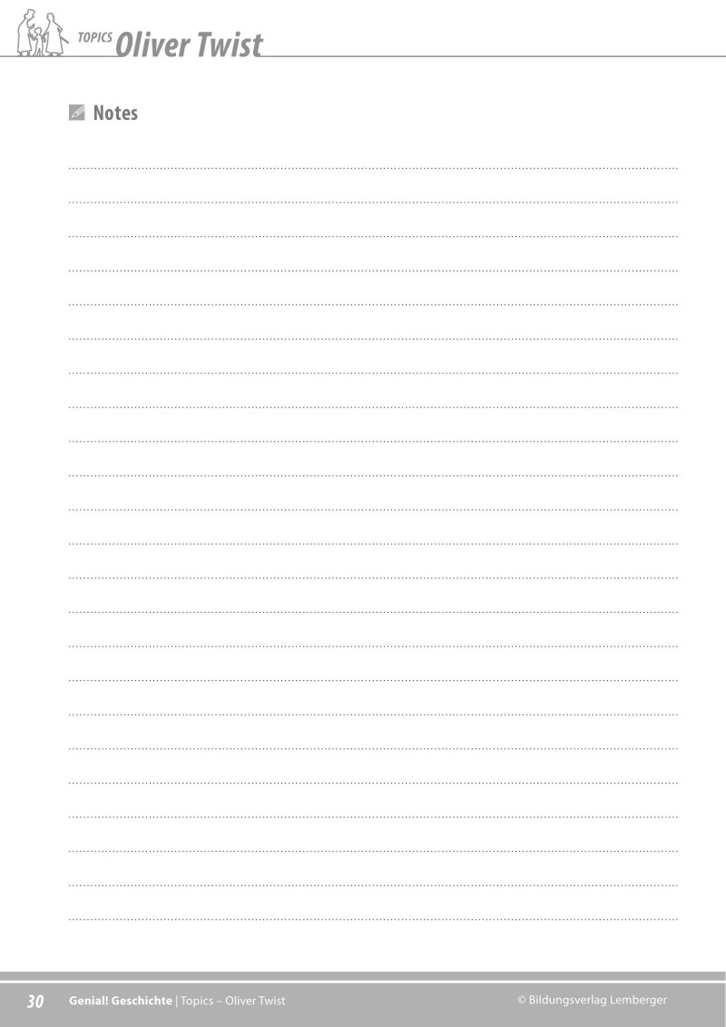 Genial! Geschichte 3 – topics 2: Oliver Twist