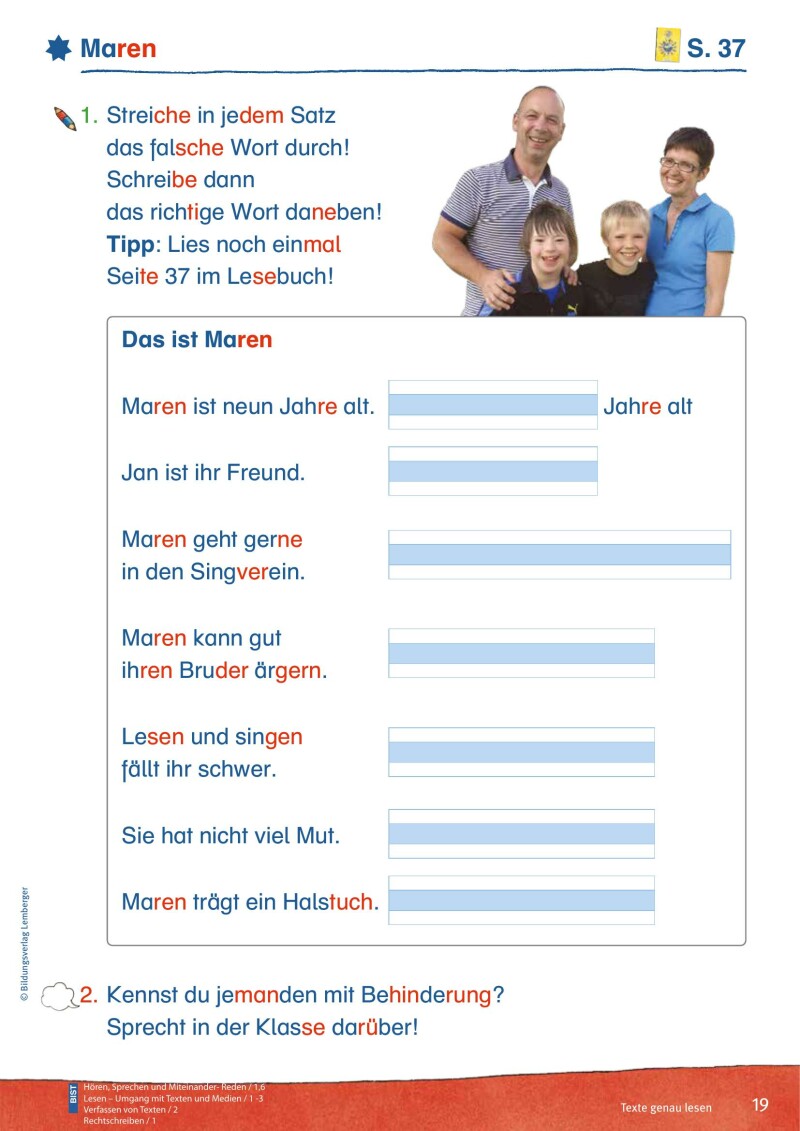 ABC der Tiere 2 - Schulbuch Kompaktausgabe: Lesebuch - Arbeitsheft