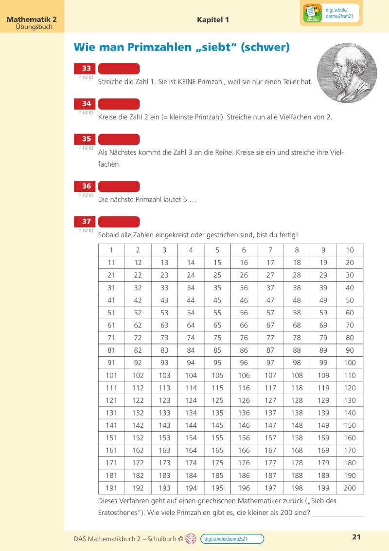 DAS Mathematikbuch 2 - Übungsteil IKT_Version 2.2: Mit Digitaler Grundbildung, Hörbuch, HÜ-/SÜ-Manager, Learning analytics