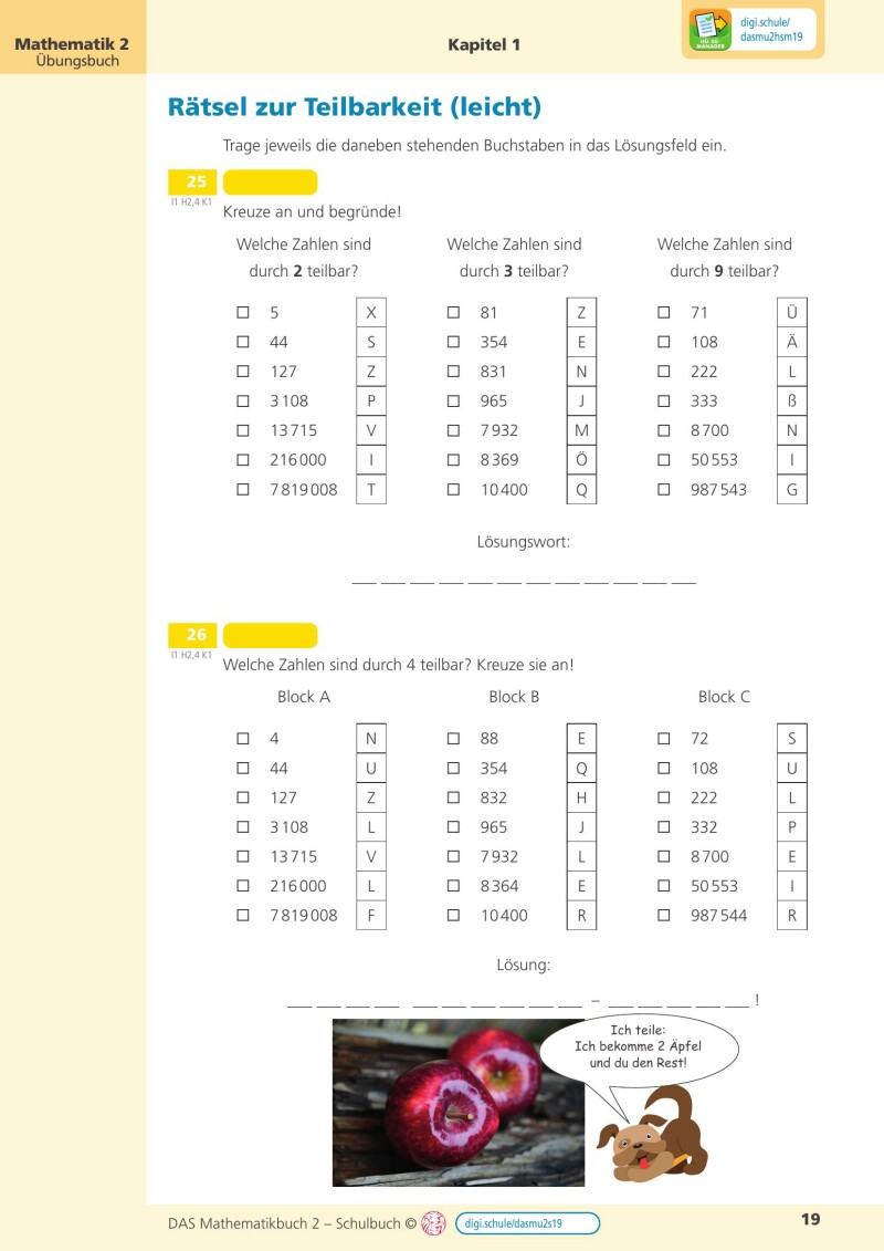DAS Mathematikbuch 2 - Übungsteil IKT_Version 2.2: Mit Digitaler Grundbildung, Hörbuch, HÜ-/SÜ-Manager, Learning analytics