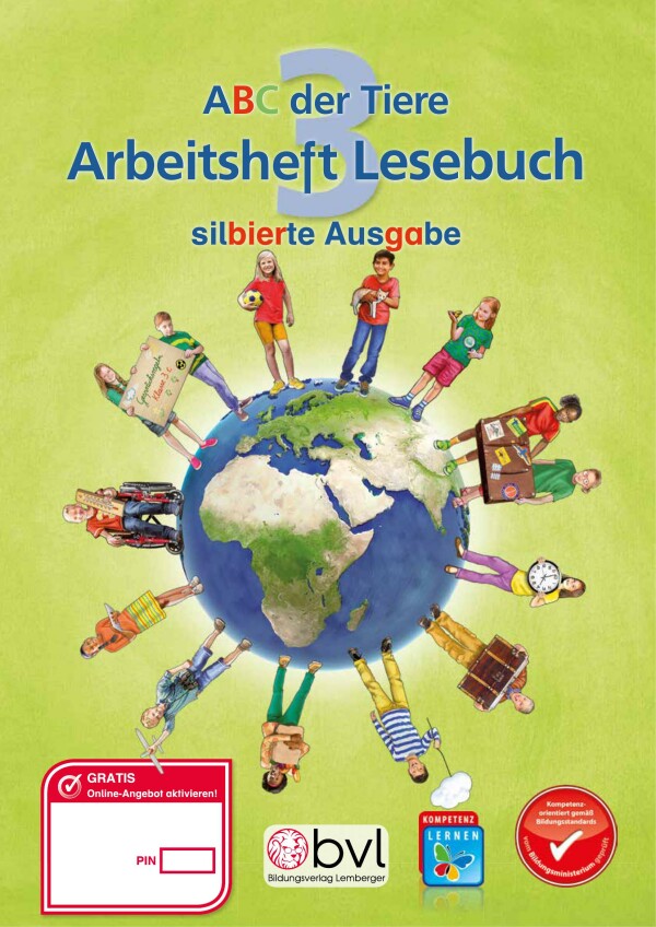 ABC der Tiere 3 - Schulbuch: Lesebuch NEU - Arbeitsheft - Silbenausgabe