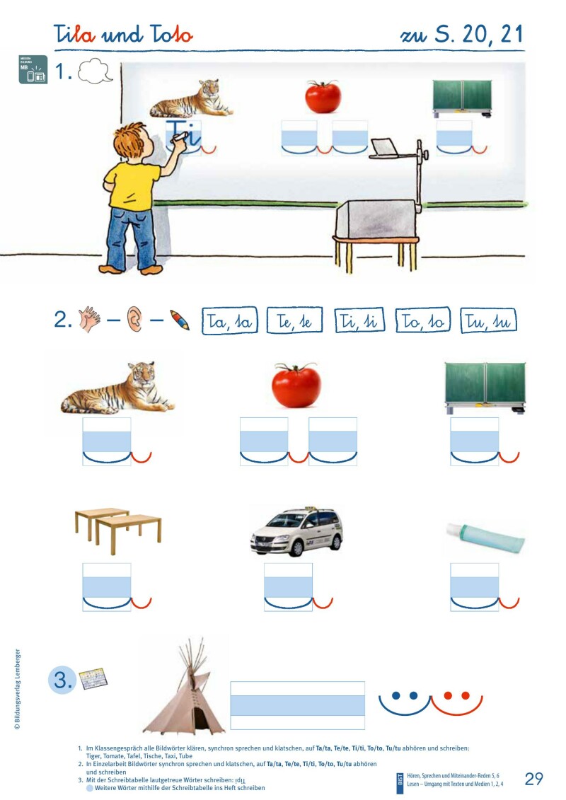 ABC der Tiere 1 – Schulbuch: Lesen in Silben – Arbeitsheft – Teil A Schreibschrift LP‘23 v1.1
