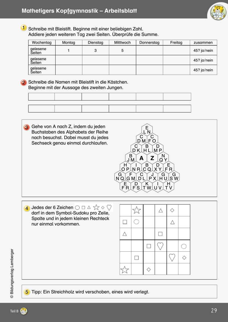 Mathetiger 4 NEU - Schulbuch Teil B (für das 2. Semester)