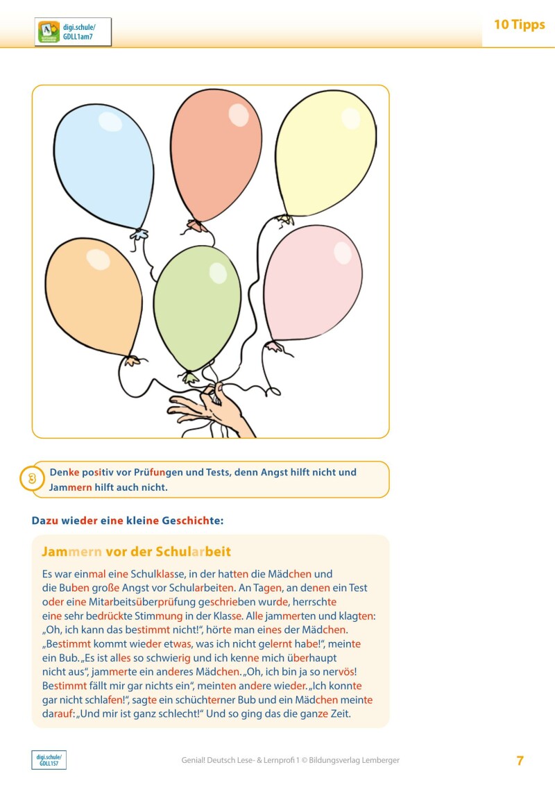 Genial! Deutsch 1 – Lese- und Lernprofi IKT LP’23 v.1.1 / Schulbuch silbierte Ausgabe