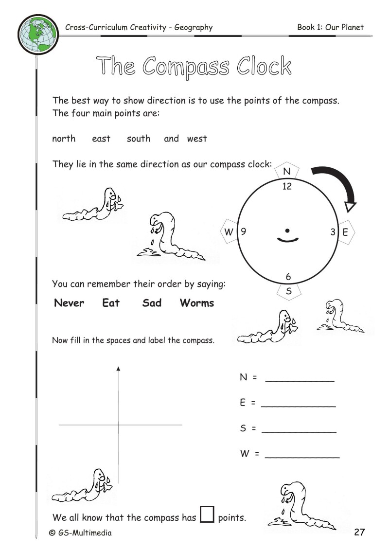 Cross Curriculum Creativity – Geography – Book 1: Our Planet