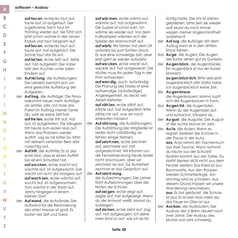 Stichwort DaZ - Lernwörterbuch für Deutsch als Zweitsprache. Ausgabe für die Sekundarstufe 1