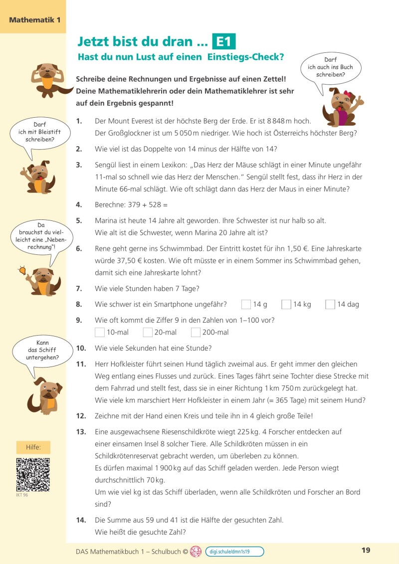 DAS Mathematikbuch 1 IKT – Schulbuch LP’23 v.1.1: Mit Digitaler Grundbildung, Hörbuch, Aufgabenmanager, Learning Analytics, Lernvideos