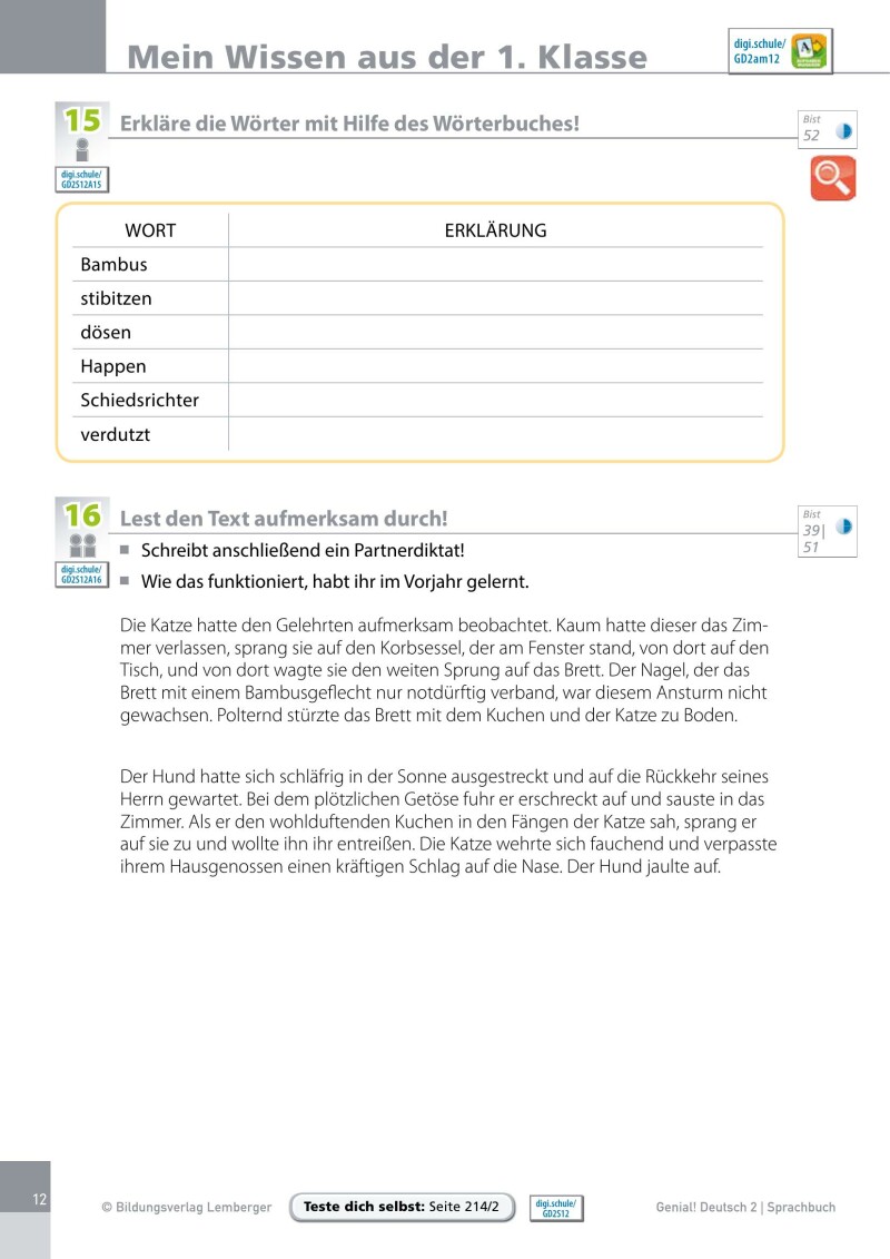 Genial! Deutsch 2 – Sprachbuch IKT NEU: Schulbuch