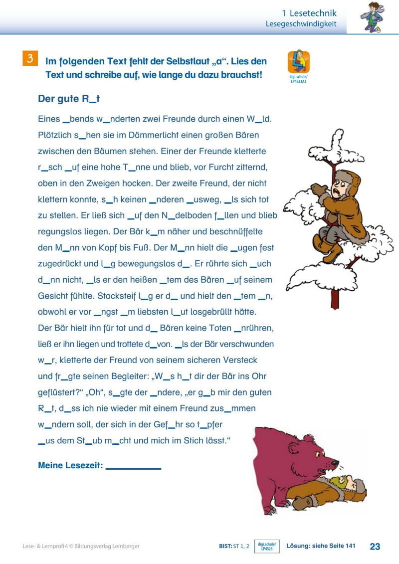 Lese- und Lernprofi 4 v3.1 / Schulbuch