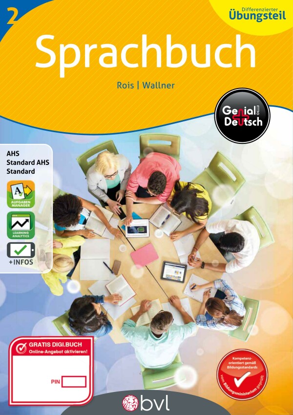 Genial! Deutsch 2 - Sprachbuch IKT NEU: Differenzierter Übungsteil mit Lösungsheft