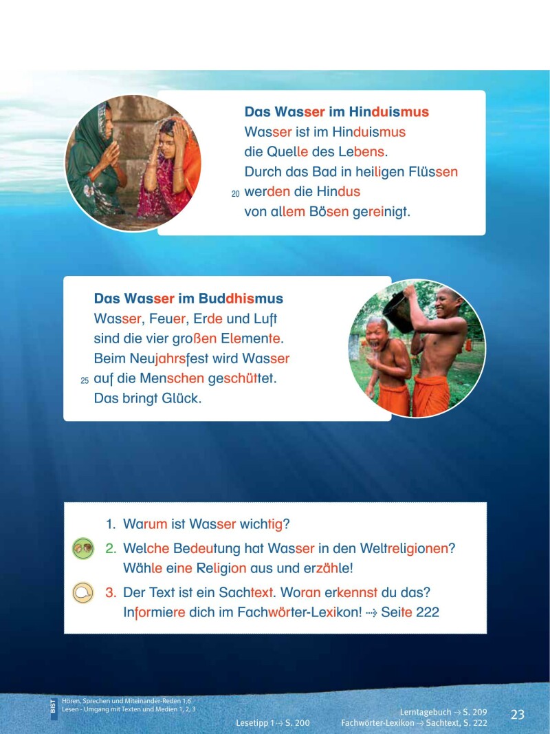 ABC der Tiere 3 - Schulbuch Kompaktausgabe: Lesebuch