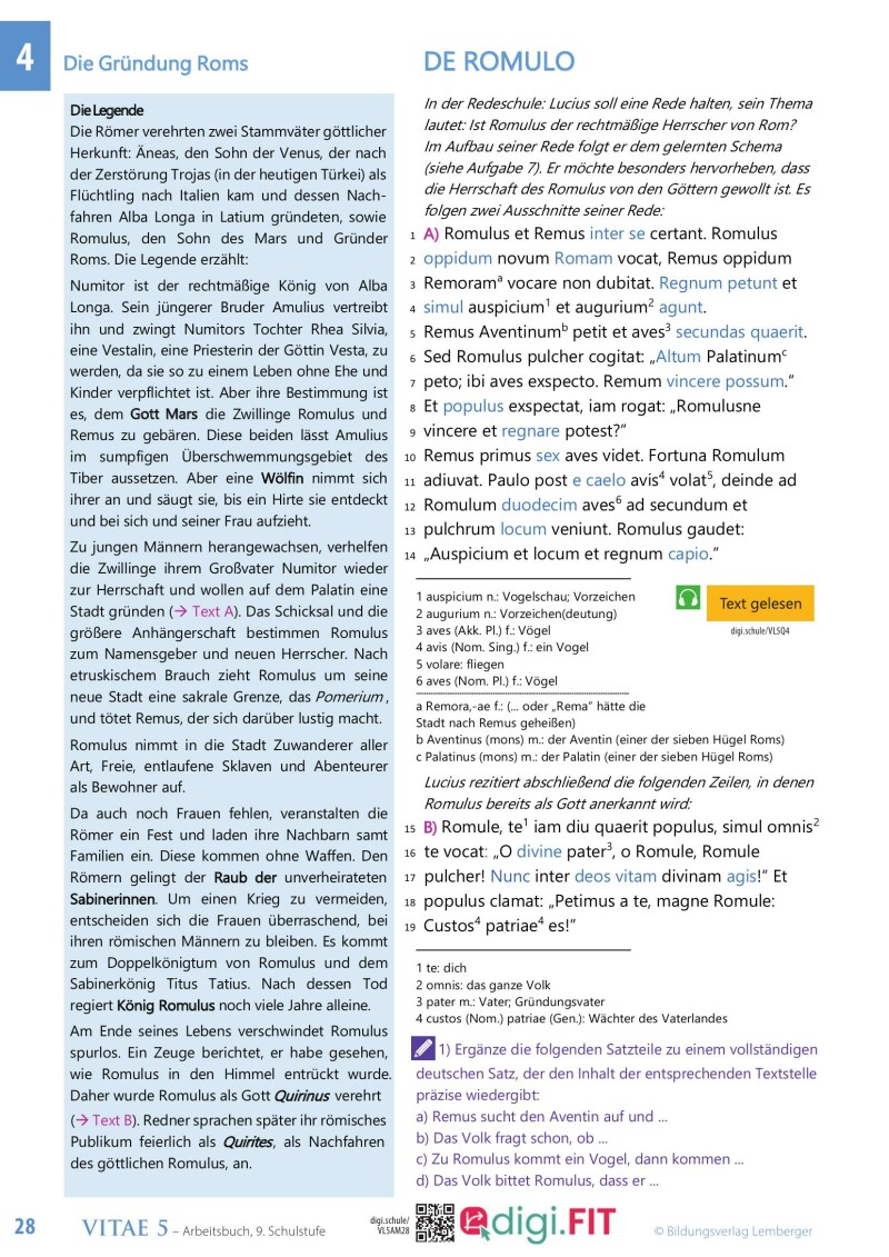Vitae 5 / Schulbuch